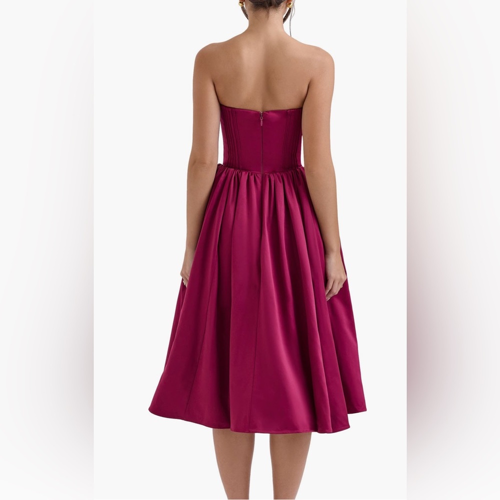 House of CB Coco Strapless Midi Dress - Picture 3 of 6
